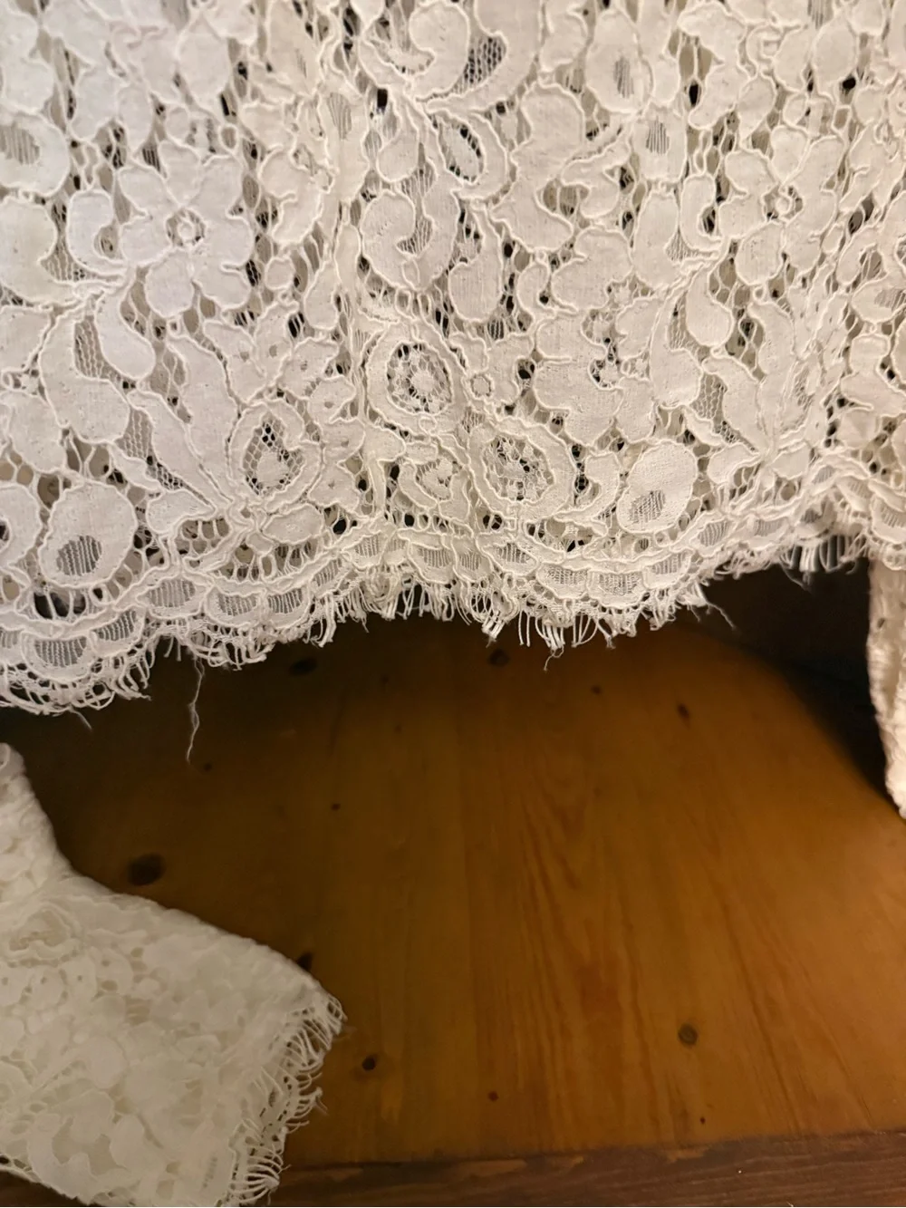 Anthropologie Bardot Georgia Lace top and cream/ivory 6
